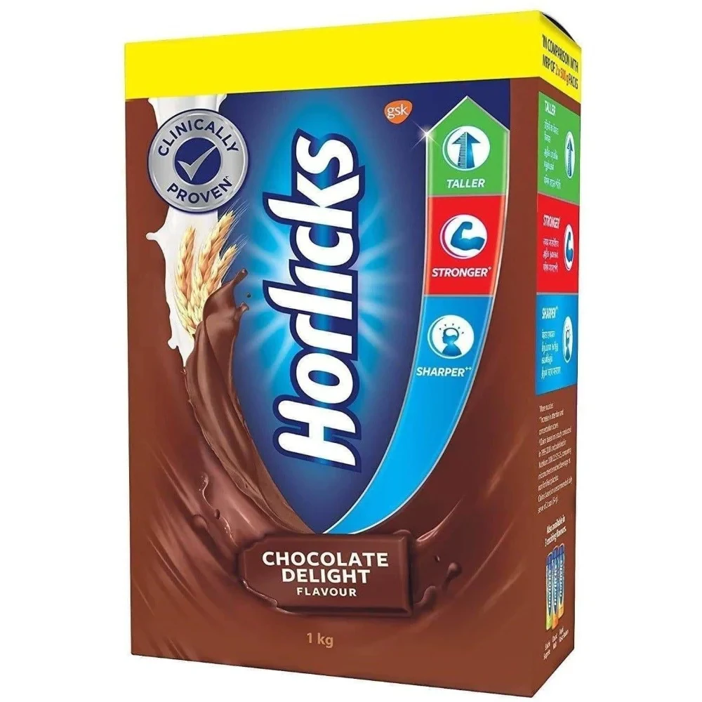 Horlicks Chocolate Delight Flavour, 1 kg-1.webp